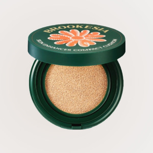 Mini base de maquillaje en cojín Brukesia Skin Enhancer Matte Cushion No 1 Pale Peach, base de maquillaje en cojín, base de maquillaje con efecto aerógrafo - Product Image 2
