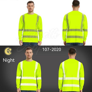 Camisetas de Seguridad de Alta Visibilidad, Impermeables y Profesionales, Ajuste Cómodo, Costuras Resistentes para Operaciones Industriales y Lugares de Trabajo - Product Image 4