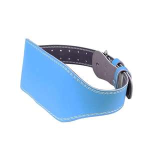 Cinturón de levantamiento de pesas con soporte lumbar fuerte para rutinas de gimnasio, ofrece un ajuste seguro y asistencia de levantamiento consistente. - Product Image 6