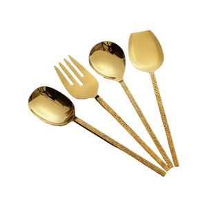 Premium Stainless Steel Salad Serving Spoon <b>Set</b> with Resin Handle <b>for</b> Best Price - Product Image 6