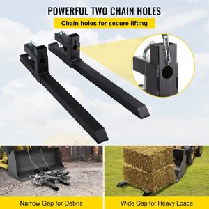 Forche per Pallet con Capacità di 2000 libbre, Accessori e Ricambi per Carrelli Elevatori e Minipale - Product Image 5