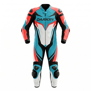 Combinaison de course en cuir personnalisée pour moto, équipement de protection OEM pour la moto, vêtements de piste, vente en gros, ensemble bottes et gants - Product Image 1