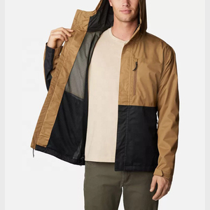 Custom <b>light</b> weight Casual Fashion Coat Sport Windbreaker Waterproof Zipper <b>Men</b> Softshell blank beach windbreaker <b>jacket</b> - Product Image 2