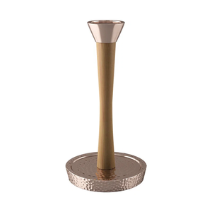 Dispensador de Toallas de Papel de Aluminio con Tema Celestial - Soporte Rústico Plateado para Toallas de Papel con Remate de Estrella para Decoración del Hogar - Product Image 4
