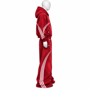 Wholesale Latest Design <b>Men</b>’s Tracksuit <b>Set</b> Streetwear Fashionable Tracksuit Best Price Customized Style <b>Men</b> Tracksuits - Product Image 2