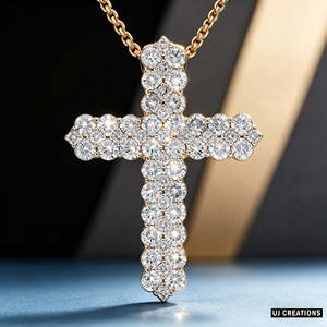 CUSTOM SILVER 10K/14K/18K GOLD PLATED VS QUALITY LAB GROWN CVD DIAMOND CLASSIC ENGAGEMENT <b>GIFT</b> SWEATER CHAIN NECKLACE PENDANT - Product Image 6