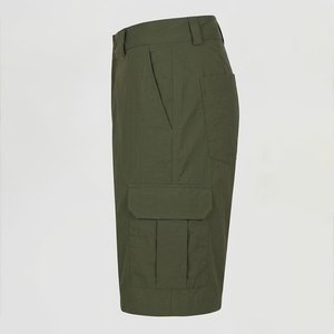 High Demanding Men's Hiking Cargo Shorts with 6 Pockets Stretch Lightweight Thick Custom 100% Cotton Knitted Solid Casual Wear - Product Image 4