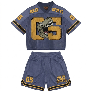 Women Mesh Jersey Short <b>Set</b> 180 GSM Polyester Maroon Beige Side Panel Lace Up Sublimation Embroidery Custom Logo Women's <b>Sets</b> - Product Image 6