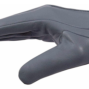 Gant d'escrime professionnel |   Design texturé minimaliste et discret, tout noir |   Prix direct usine - Product Image 5