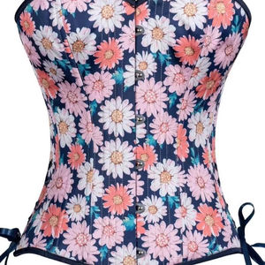 Corsets Vintage pour Femmes, Sexy, Sculptants, Respirants, Modernes, en Brocart, pour Grandes Tailles - Product Image 1