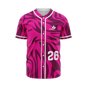Maillot de baseball FB directement de l'usine, vêtements de performance athlétique avec couleurs personnalisées et personnalisation d'équipe - Product Image 4