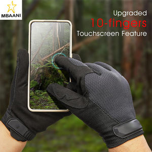 Guantes de Trabajo con Pantalla Táctil para Hombre, Guantes de Seguridad Transpirables y Refrescantes para Camping, Jardinería, Senderismo, Correr y Conducir - Product Image 4