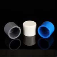 Bouchon d'extrémité en PVC épaissi, capuchon de protection pour tuyau d'alimentation en eau, raccord de conduit, vente en gros