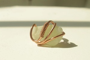 Bague en cuivre, aspect attrayant, bijoux artisanaux de qualité supérieure pour cadeau, fabriquée par des artisans expérimentés, cadeau durable et confortable. - Product Image 5