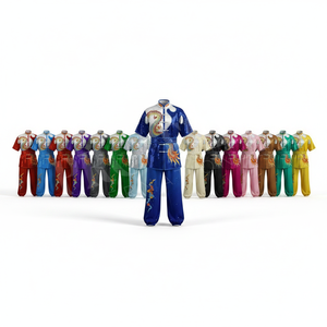 Uniforme de Karate y Kung Fu de Último Diseño, Personalizado con Bordado, para Artes Marciales, Tai Chi, Sanda, Entrenamiento - Product Image 1