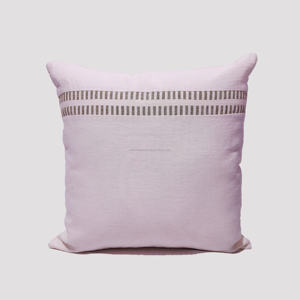 Housse de coussin en lin blanc solide de luxe Logo personnalisé imprimé tissé écologique fait à la main maison moderne hôtel salon chambre basse - Product Image 1