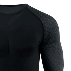 Prix de gros Maillot de bain Séchage rapide Rash Guard Plage Surf Plongée Rashguard Ensembles Hommes Nylon Tissu Impression Vêtements - Product Image 6
