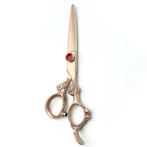 Tijeras de Peluquería de Alta Calidad de 5.5 Pulgadas con Hojas Afiladas Recubiertas de Papel, Tijeras de Corte de Pelo de Acero Inoxidable, Tijeras de Barbero - Product Image 6