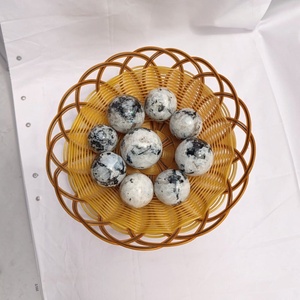 Boule de pierre de lune arc-en-ciel naturelle, cristal à reflets bleus, polie à la main, pour la promotion en gros, cadeaux, décoration intérieure - Product Image 3