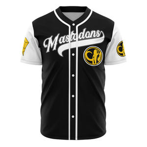 Venta al por mayor de camisetas de béisbol lisas y baratas, personalizadas, transpirables, para hombre. - Product Image 3