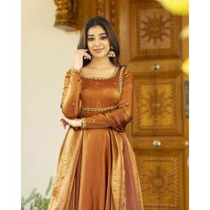 Vestido de Chifón con Bordado de Hilo y Lentejuelas para Fiestas - Product Image 6