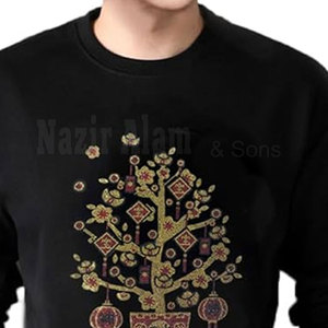 Sudaderas con Pedrería Estilo Urbano para Hombre, Sudadera Casual con Diseño Brillante, Manga Larga, Corte Holgado, Ropa de Moda para Exteriores, Prenda Resistente - Product Image 5