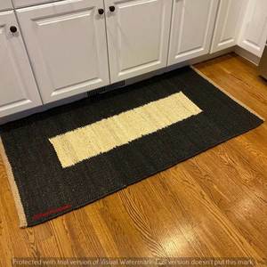 Alfombra de Yute Tejida a Mano – Alfombra de Pasillo Ecológica y Natural, Alfombra de Yute Vintage para Cocina, Alfombra de Tamaño Personalizado - Product Image 2