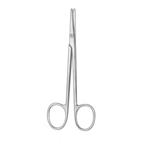 Ciseaux chirurgicaux réutilisables en acier inoxydable Gorney Freeman, ensemble d'instruments manuels pour la dissection des flaps cutanés - Product Image 2