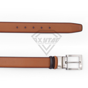 Ceinture Réversible en Cuir Véritable pour Homme – Fabricant de Vêtements de Haute Qualité – Ceintures Habillées de Luxe Formelles Marron et Noires – Vente en Gros - Product Image 4