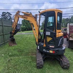 Mini-excavatrice Hyundai à vendre avec des performances hydrauliques puissantes et un fonctionnement fiable pour les projets de construction - Product Image 4