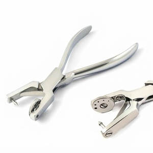 High Quality Stainless Steel Orthodontics Rubber Dam Punch <b>Plier</b> Forceps Manual Dental Surgical Instruments Class II - Product Image 1