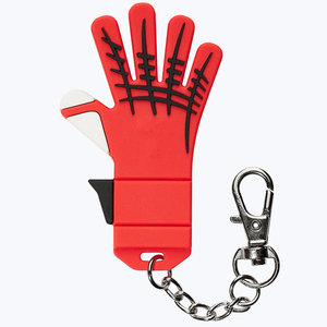 Professional Gloves <b>Custom</b> Soft Rubber/Silicone/PVC <b>Keychain</b> 2D/3D Logo Lightweight Adjustable Goalkeeper Gloves <b>Keychain</b> - Product Image 2