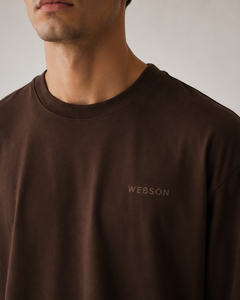 Camiseta Webson para Hombre, Talla Grande, 100% Algodón, Formal, Color Sólido, Manga Corta, Cuello Redondo, Transpirable, Corte Holgado, Más Vendida - Product Image 5