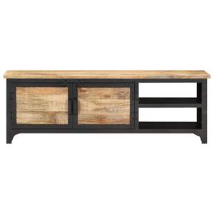 Supporto TV Mango in legno massello 47.2 \ "x11.8 \" x15.7 \ "-mobili durevoli ed eleganti - Product Image 3