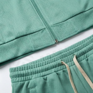 Survêtement en velours de haute qualité personnalisé pour hommes, vêtements de sport en velours, survêtement en molleton de luxe pour hommes, survêtements pour hommes - Product Image 5