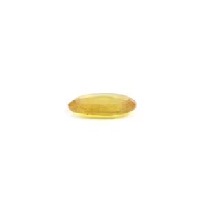 Handcrafted 2.5 Carat Oval Cut Yellow Sapphire Loose Gemstone for Fine Jewelry - Product Image 3