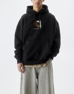 Tendance de l'industrie 2024, vêtements pour hommes de haute qualité, confortables, respirants, logo personnalisé, OEM, surdimensionnés, épaules tombantes, amples, imprimés - Product Image 1