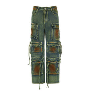 Precio de fábrica: Jeans rectos, jeans casuales, ropa de mezclilla. Proveedor OEM que ofrece pedidos al por mayor para líneas de ropa masculina. - Product Image 5