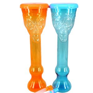 Gobelet à slush écologique en plastique PET sans BPA de 600 ml avec couvercle plat, design original pour cadeaux - Product Image 5