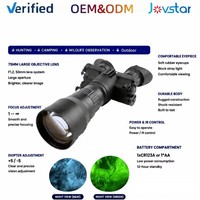 Jumelles professionnelles de vision nocturne 1080P, portée de vision de 300 m, vision nocturne durable à faible consommation pour la faune en extérieur