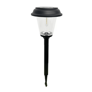 Case e giardini migliori Elijah alimentato a energia solare 20 Lumen paesaggio nero filamento LED Pathway luce - Product Image 1