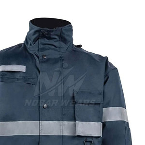 Comfortable <b>Men</b> Working <b>Jackets</b> Breathable <b>Utility</b> Workwear For Mechanics Construction And Factory Workers - Product Image 6