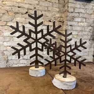 Golden Metal Christmas <b>Tree</b> Centerpiece with Star <b>Topper</b> for Holiday Decorations - Product Image 5