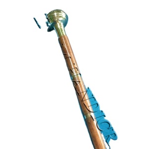 Canne de marche en bois naturel avec poignée en laiton, bâton décoratif artisanal en bois de Shisham, bâton de soutien pour hommes et femmes, styles de cadeaux classiques - Product Image 1