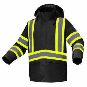 Hot Sale High Visibility Waterproof Light Reversible <b>Work</b> <b>Construction</b> Customized Safety Wear Reflective - Product Image 5