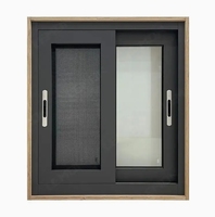 Ventanas Residenciales Impermeables con Doble Vidrio Templado, Marco de Aluminio con Rotura de Puente Térmico y Sistema Corredizo.