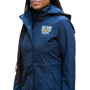 เสื้อแจ็คเก็ต Sigma Gamma Rho สีดำสำหรับผู้หญิง แบบติดกระดุม สไตล์ลำลองสำหรับชมรมพี่น้องชาวกรีก เหมาะสำหรับใส่เดินเล่น น้ำหนักเบา - Product Image 2