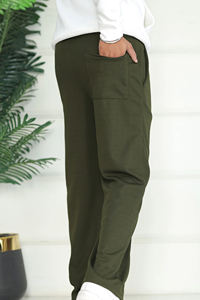 Pantalon de jogging ample et décontracté pour homme, en molleton, style Y2K, cargo, surdimensionné, empilé, de haute qualité, écologique et respirant - Product Image 2