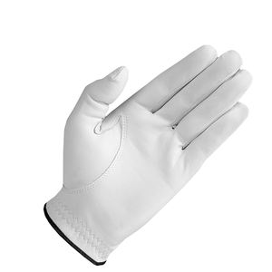 Gants de golf en promotion, couleur blanche, entièrement en cuir PU, antidérapants, pour main gauche ou droite, avec design et taille personnalisés. - Product Image 5
