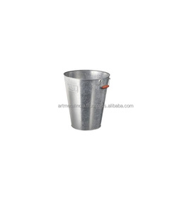 PLANTERS <b>DECORATIVE</b> GALVANIZED PLANTERS FOR GARDEN <b>DECORATION</b> NEW STYLE METAL PLANTERS IN NEW LOOK METAL POT GALVANIZED - Product Image 5